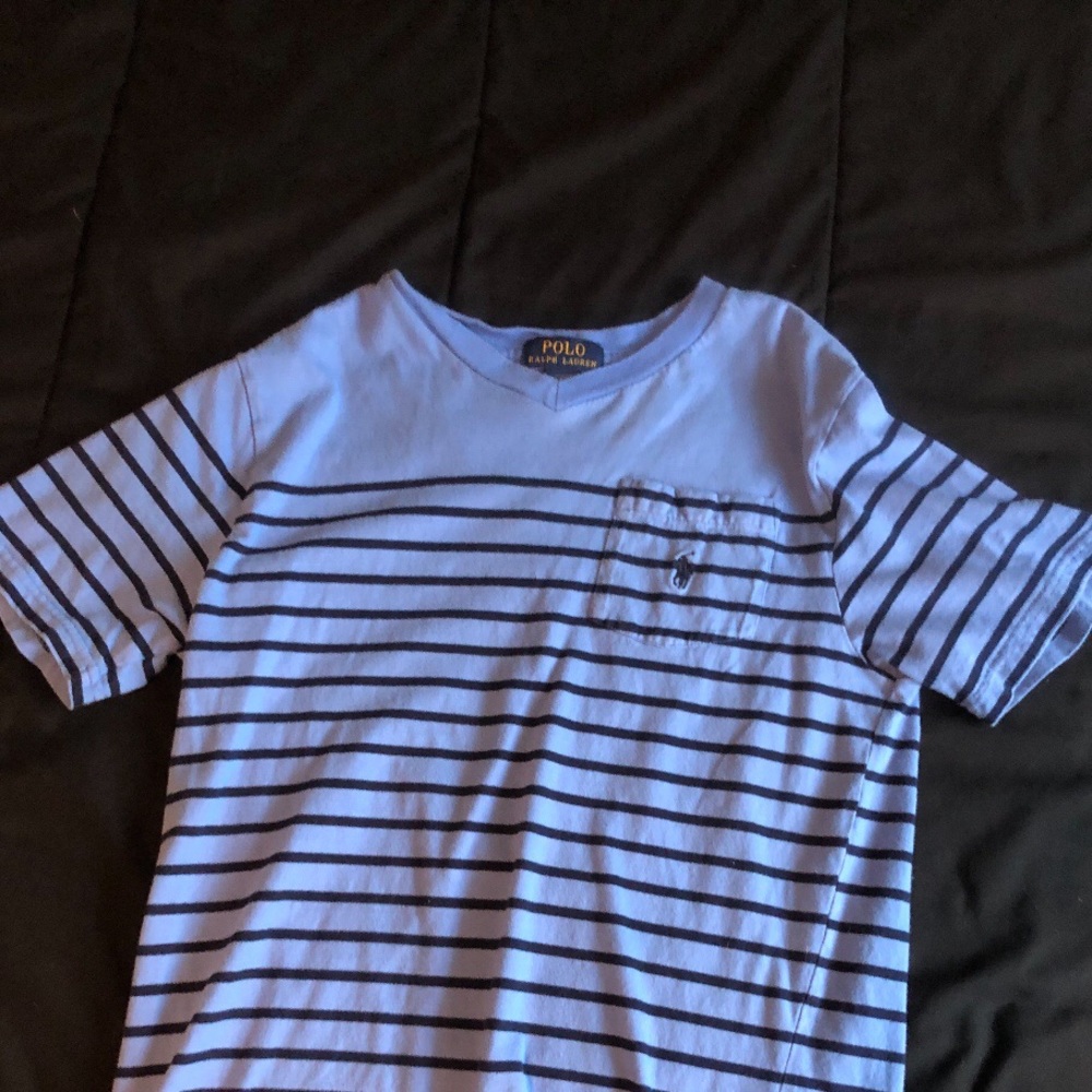 Polo Ralph Lauren Striped Blue T-Shirt